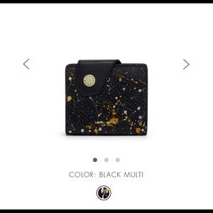 Henri Bendel Paint Splatter Wallet.